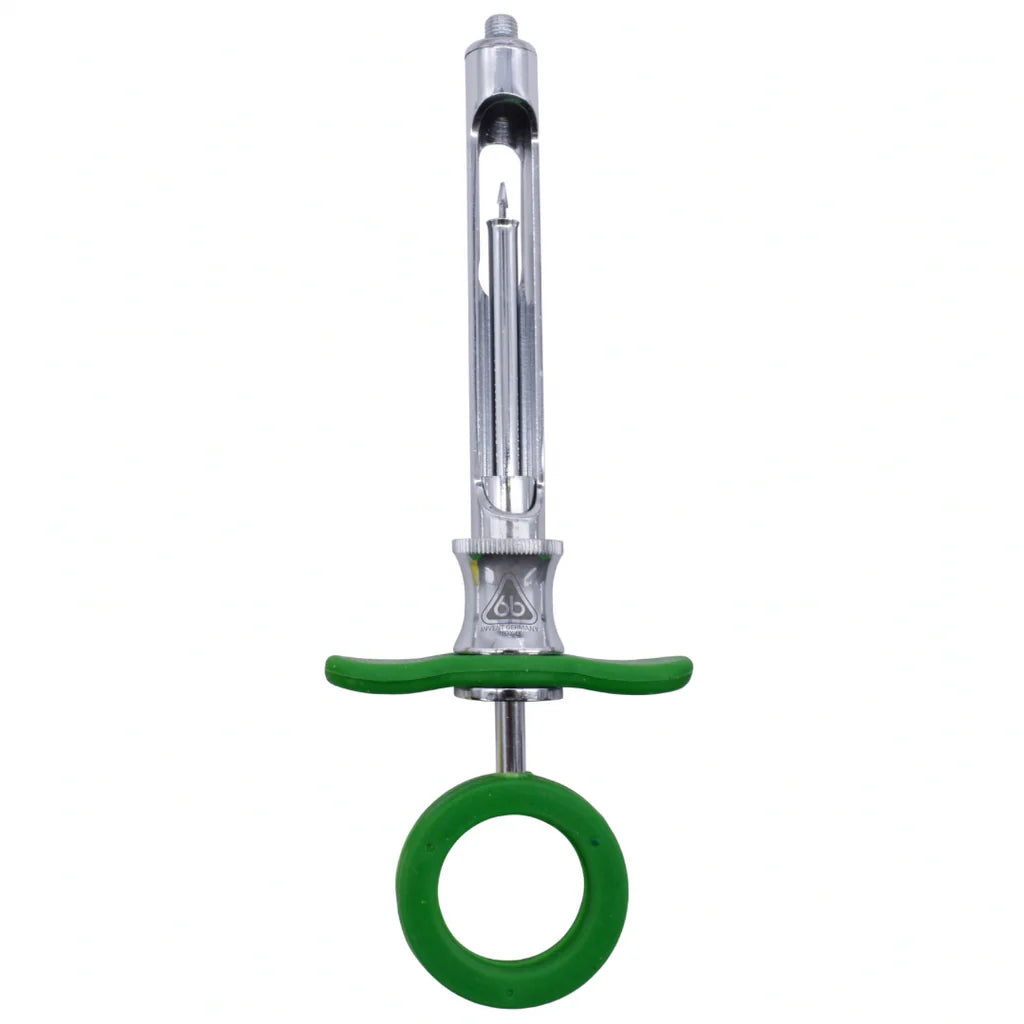Jeringa Carpul verde con silicon 6B