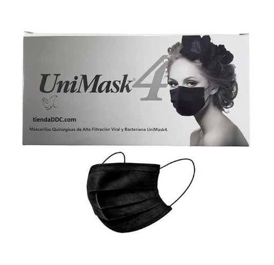 Cubrebocas Uniseal NEGRO