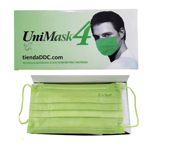 Cubrebocas Uniseal VERDE
