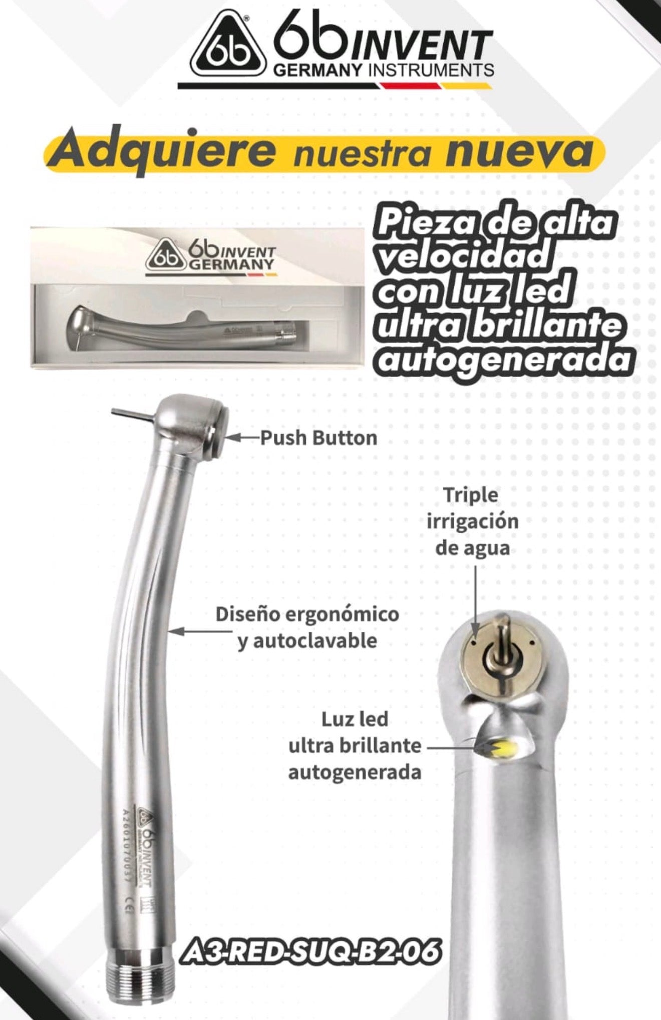 PIEZA DE ALTA 6B (luz ultra brillante autogenerada)