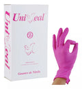 Guante nitrilo uniseal CH ROSA