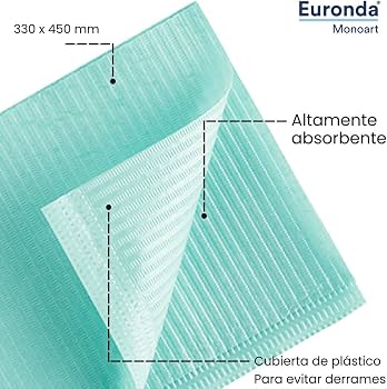 campo o babero aqua 50pz