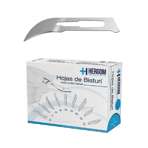 Hoja de bisturi #12 caja con 100