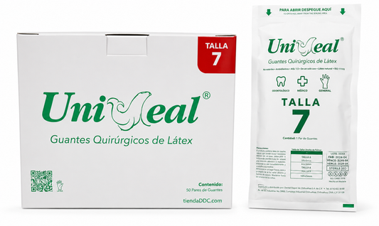 Guante Latex Quirurgico TALLA 7 (PAR)