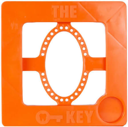 Plantilla de aislamiento THE KEY naranja