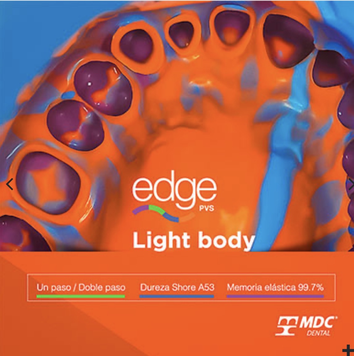 Edge light body 2 piezas