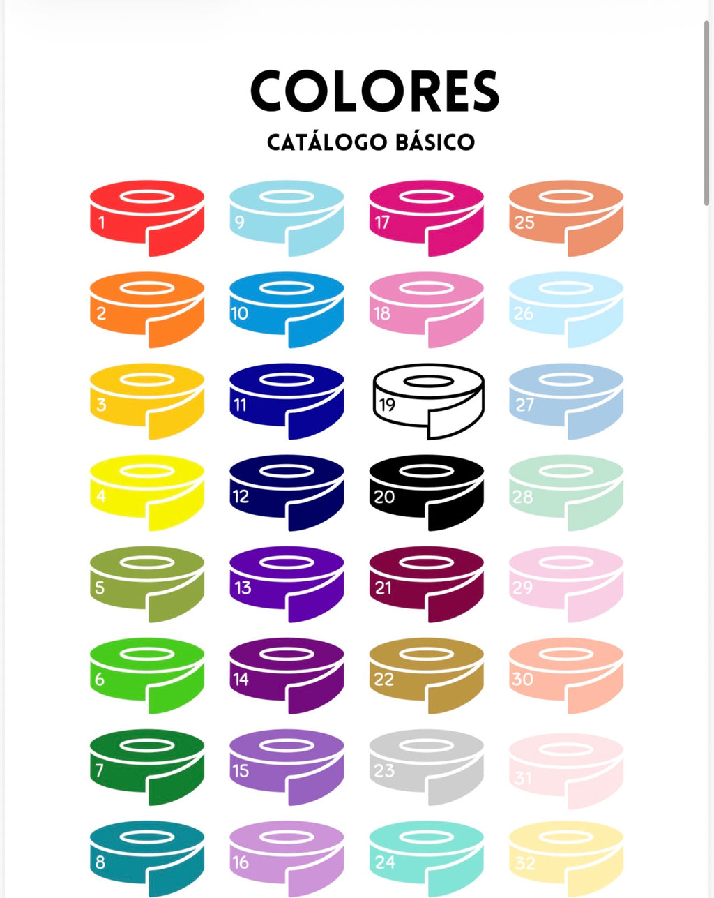 Rollo cinta codificador elígelo en tienda