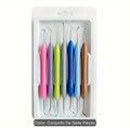 Kit de espatula de resina tipo Lm con 7 piezas