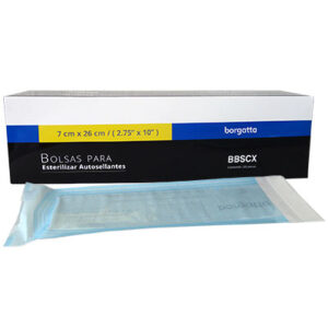 BOLSA PARA ESTERILIZAR 13.5X28.5 BORGATTA