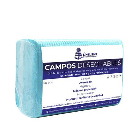 CAMPOS BABEROS ANELSAM AZUL CIELO