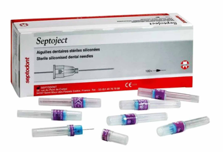 AGUJA CORTA SEPTODONT 30G CAJA