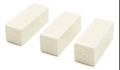 CUBOS DE CERA BLANCOS 1PZ