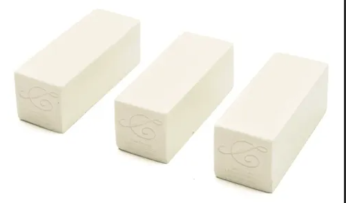 CUBOS DE CERA BLANCOS 1PZ
