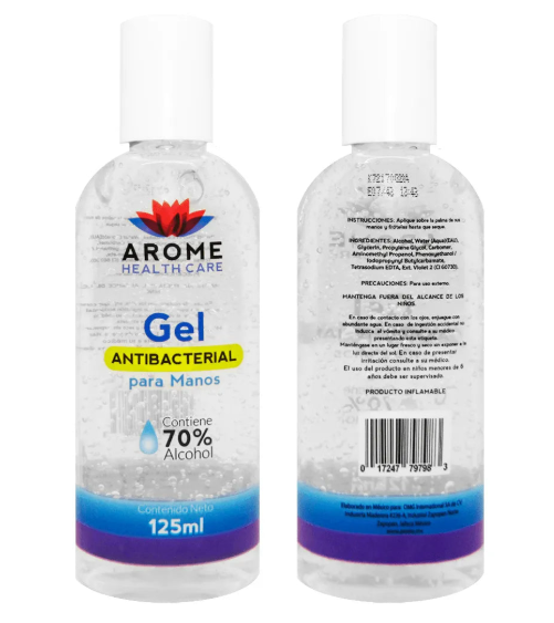GEL ANTIBACTERIAL 125ML