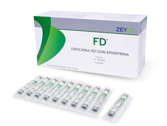 LIDOCAINA FD 2% CON EPINEFRINA PLASTICO