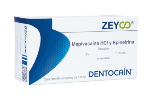 MEPIVACAINA 2% CON EPI ZEYCO PAQ