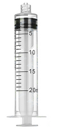 Jeringa hipodermica 20ml