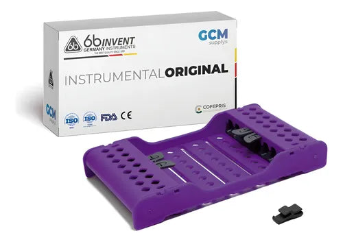 CASSETE MORADO NEON 6B INVENT GERMANY