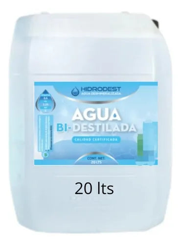 AGUA DESTILADA 20L