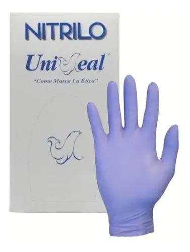 Guante Nitrilo Uniseal (CH) LILA