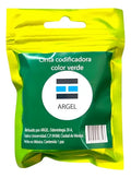 Cinta codificadora verde argel