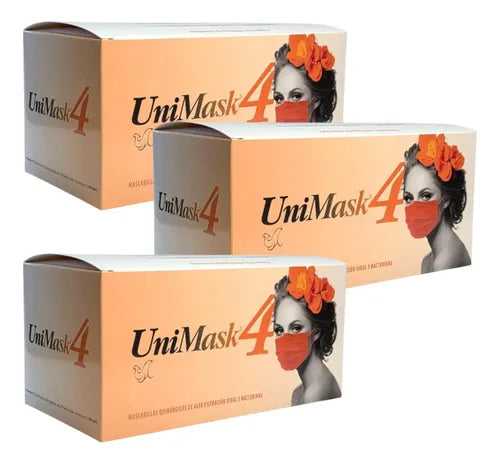 Cubrebocas Uniseal NARANJA