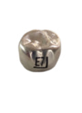EUR7 Corona acero cromo Denteam