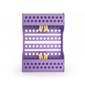 Cassette grande 10 espacios morado