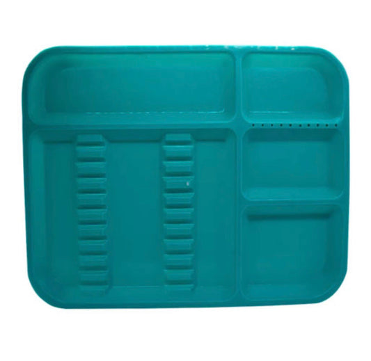 CHAROLA ACANALADA INFANTIL AQUA