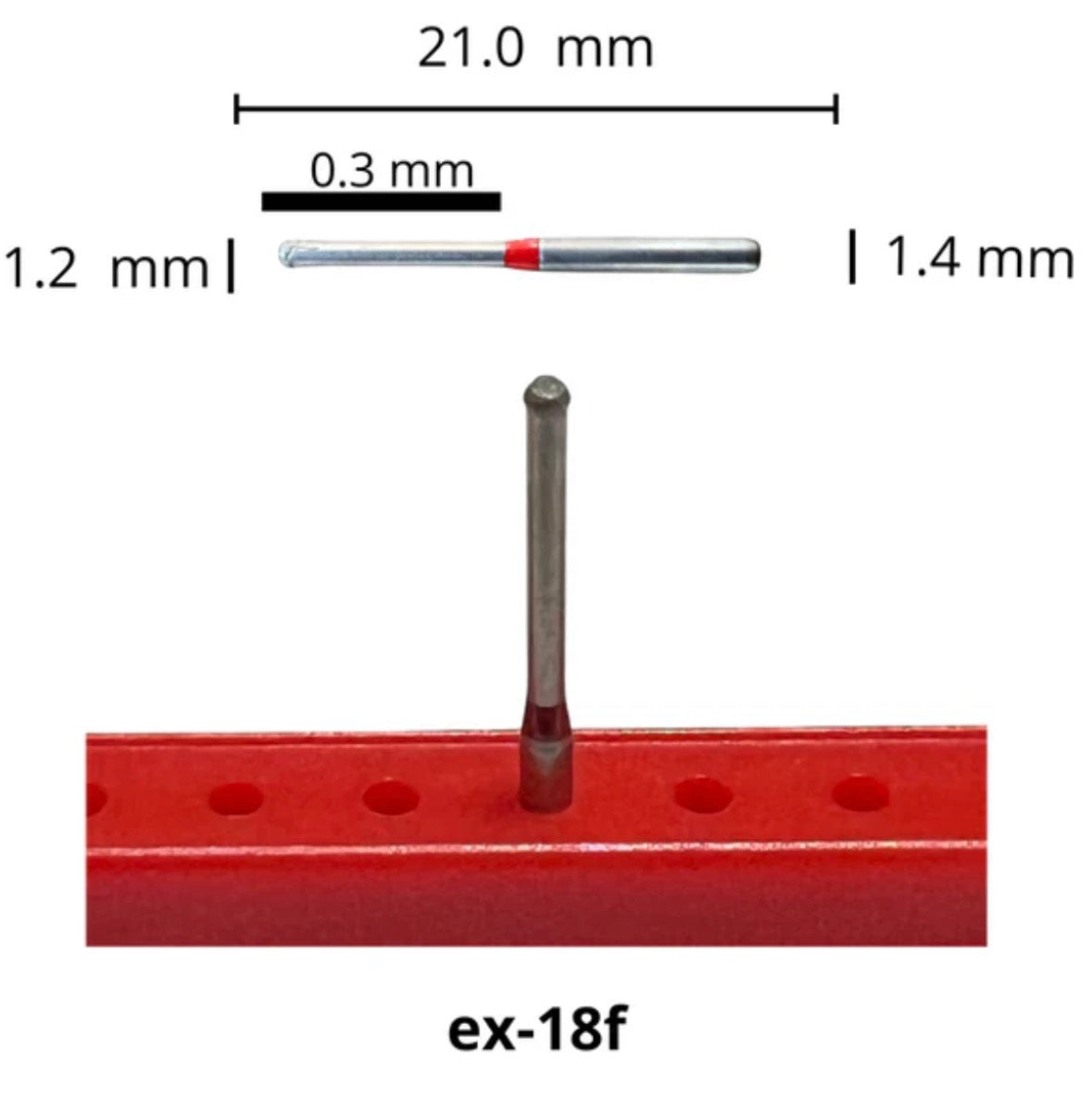 FRESA EX-18F HOMBRO BANDA ROJA MDT