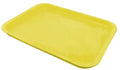 CHAROLA PLASTICO LISA PEDIATRICA AMARILLA