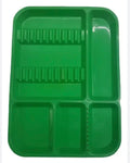 CHAROLA ACANALADA ADULTO VERDE