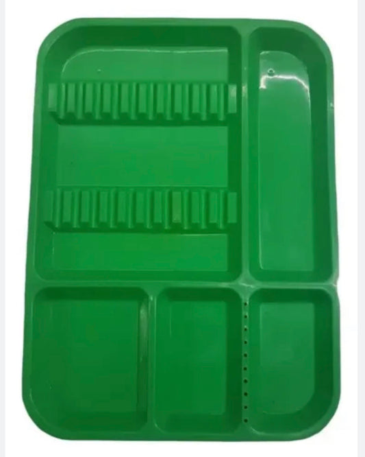 CHAROLA ACANALADA ADULTO VERDE