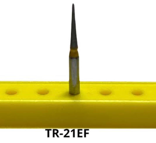 FRESA TR-21F TRONCOCONICA PUNTA REDONDA AMARILLA MDT