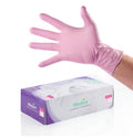 Guante nitrilo WIDENT XCH ROSA