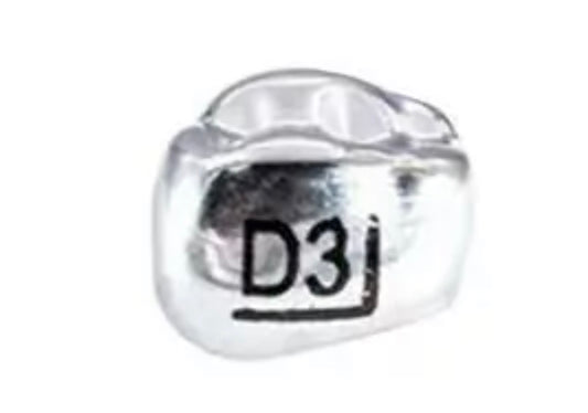 DUR3 Corona acero cromo Denteam