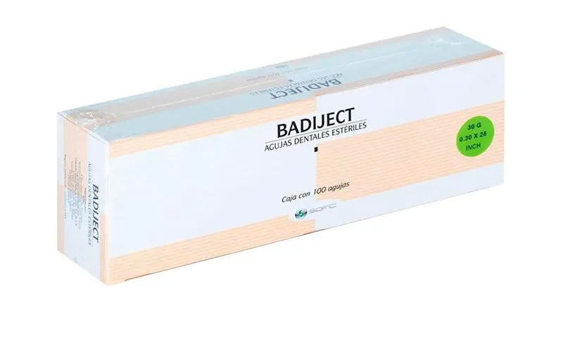 Aguja corta 30G C/100 Badiject