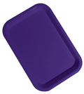 CHAROLA PLASTICO LISA PEDIATRICA MORADA