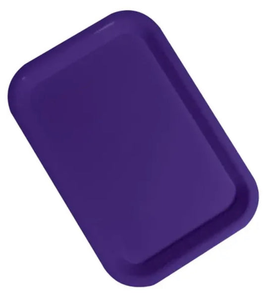 CHAROLA PLASTICO LISA PEDIATRICA MORADA