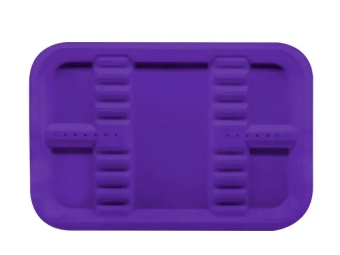 CHAROLA ACANALADA INFANTIL MORADA