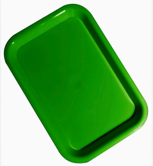 CHAROLA PLASTICO LISA PEDIATRICA VERDE