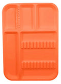CHAROLA ACANALADA ADULTO NARANJA