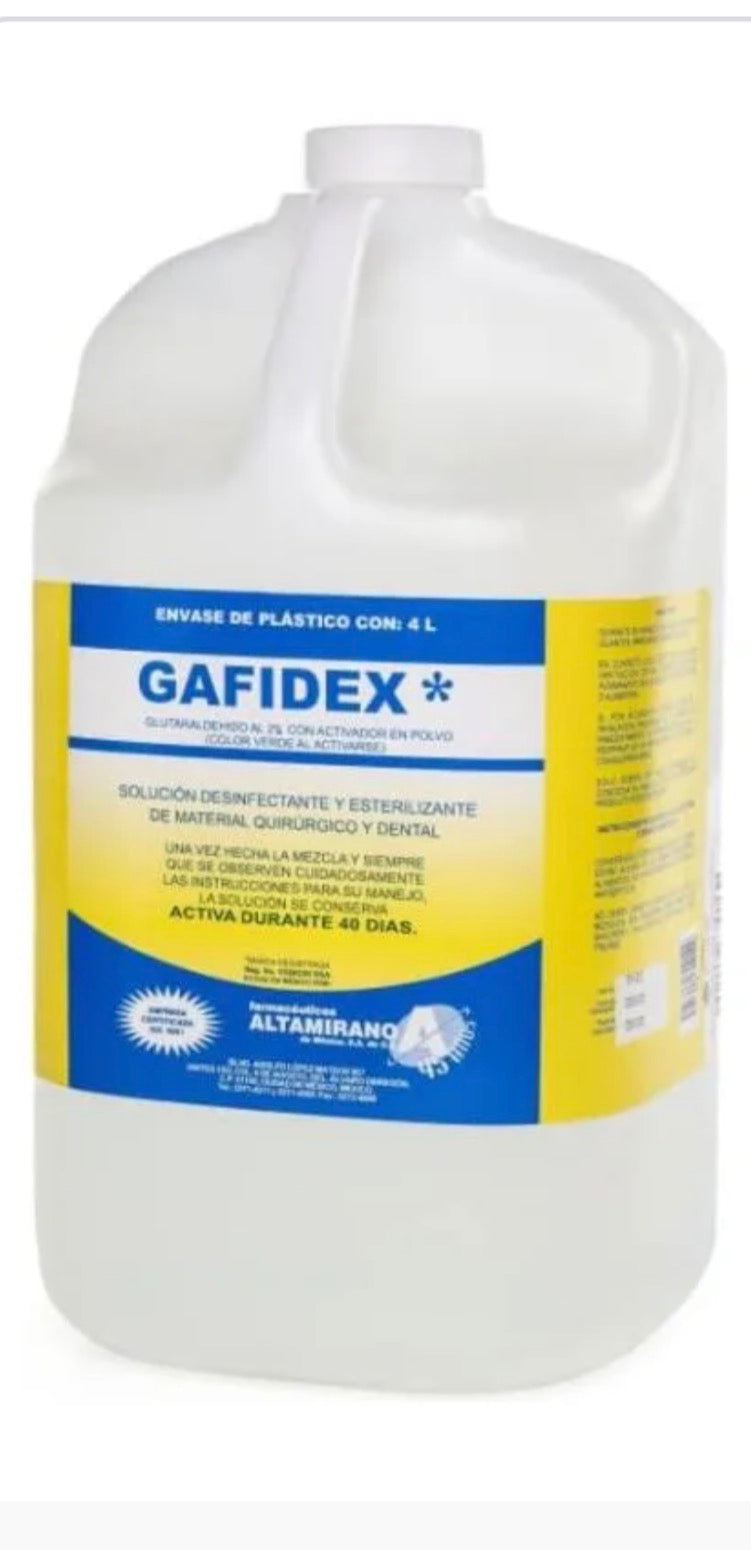 Glutaraldehido Gafidex 4L
