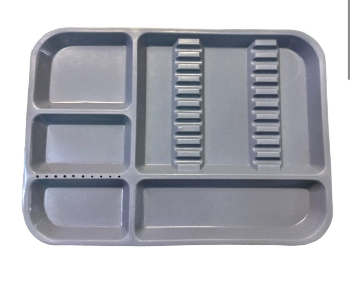 CHAROLA ACANALADA ADULTO GRIS