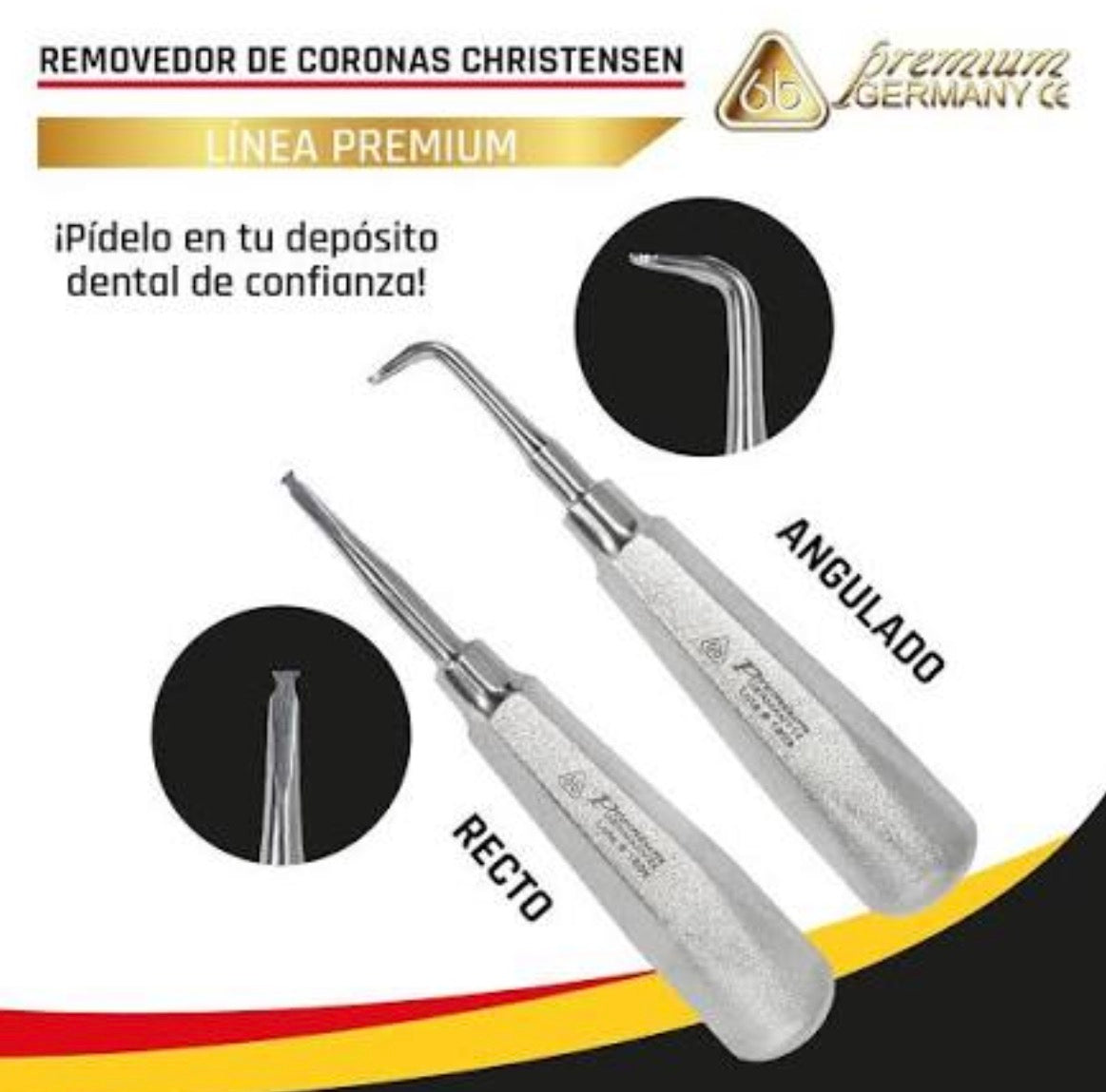 QUITA CORONAS CHRISTENSEN RECTO PREMIUM 6B