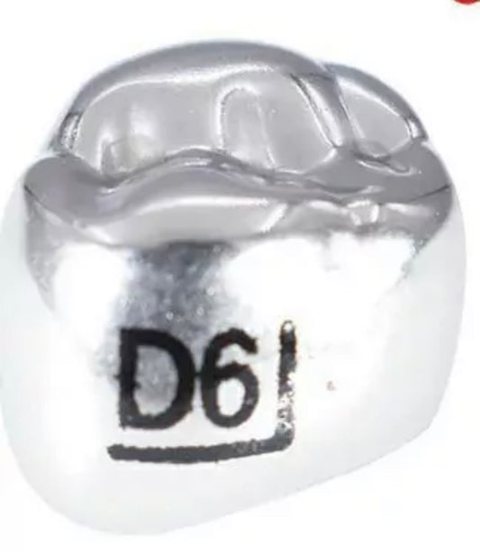 DUR6 Corona acero cromo Denteam