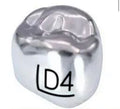 DUL4 Corona acero cromo Denteam
