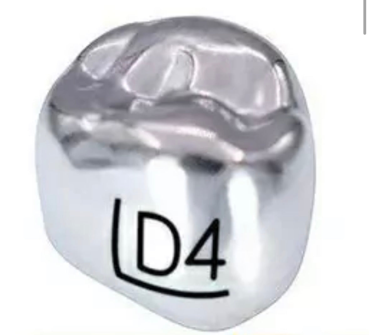 DUL4 Corona acero cromo Denteam