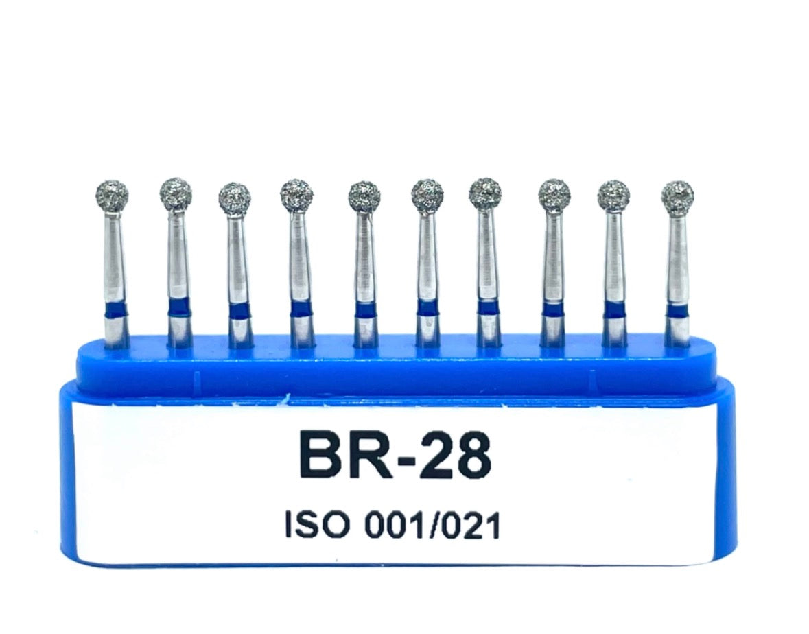 FRESA BR-28 BOLA DIAMANTE AZUL MDT
