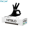 Guante nitrilo uniseal G NEGRO